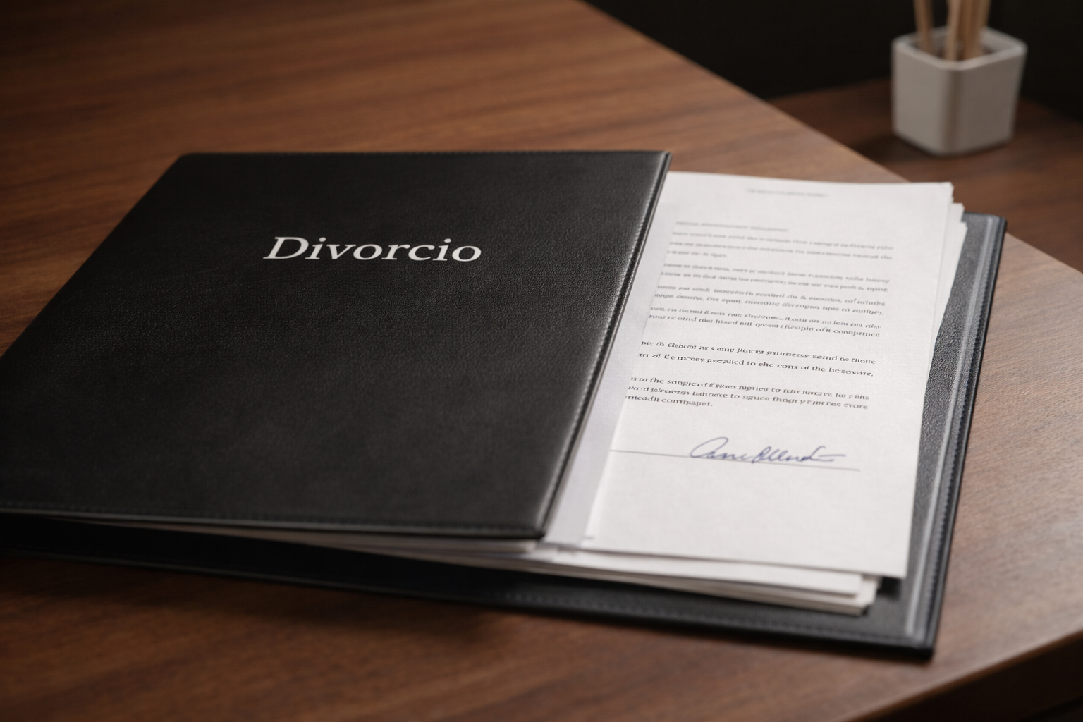 Divorcio notarial